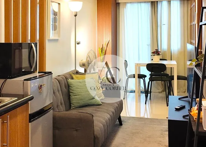 Cozy Staycation 1br With Wifi, Netflix And At Shore 3 Moa By Angels Cozy Corner Apartamento Manila